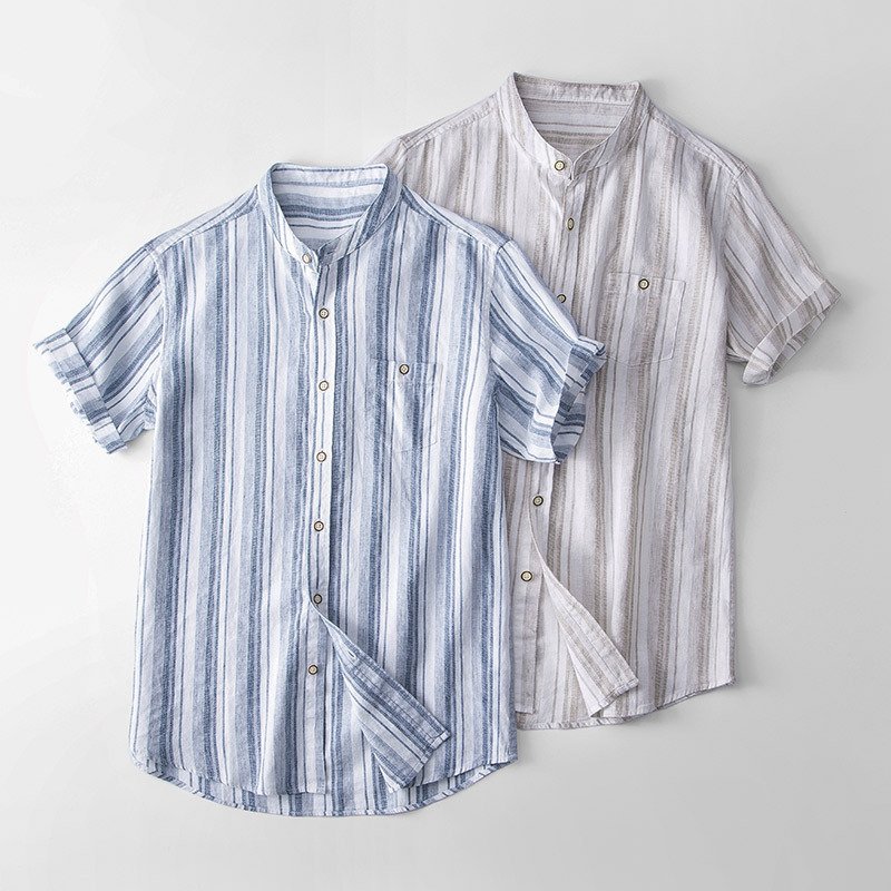 Linen Japanese-style Retro Shirt