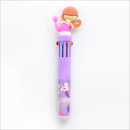 Girly Heart Cartoon Multicolor Press Ballpoint Pen - Image 2