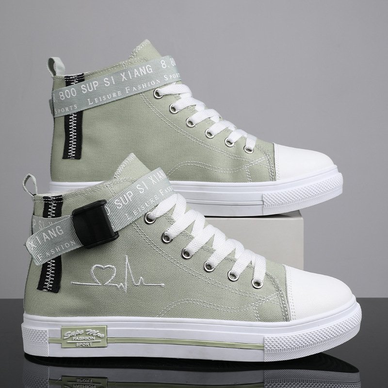 High-Top Canvas Shoes Casual All-Match Men'S Cloth Shoes - Image 4