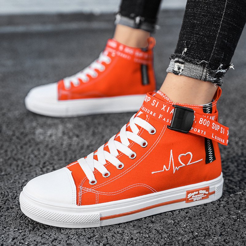 High-Top Canvas Shoes Casual All-Match Men'S Cloth Shoes - Image 7