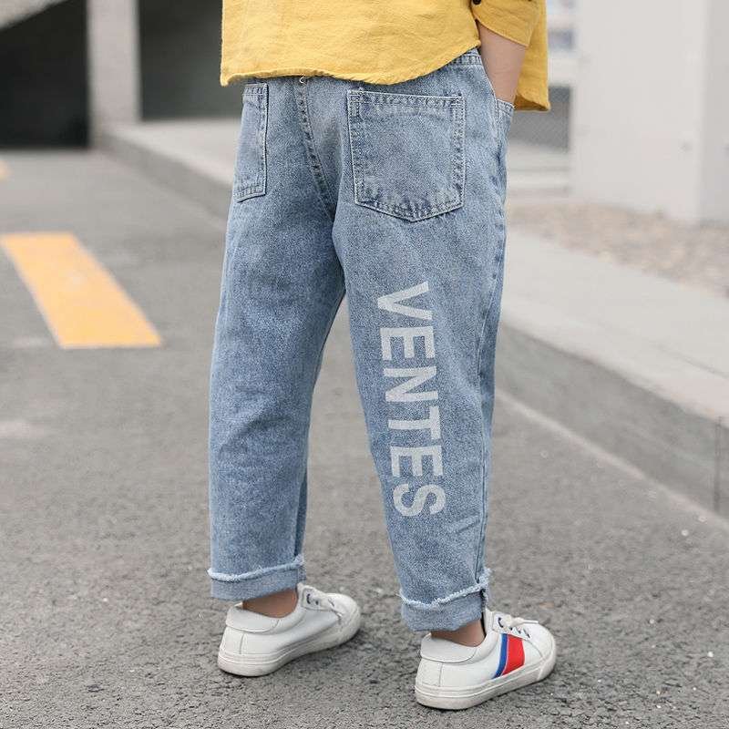 Children's Wear Boys Denim Pants Trend New Spring Fashion - Image 2