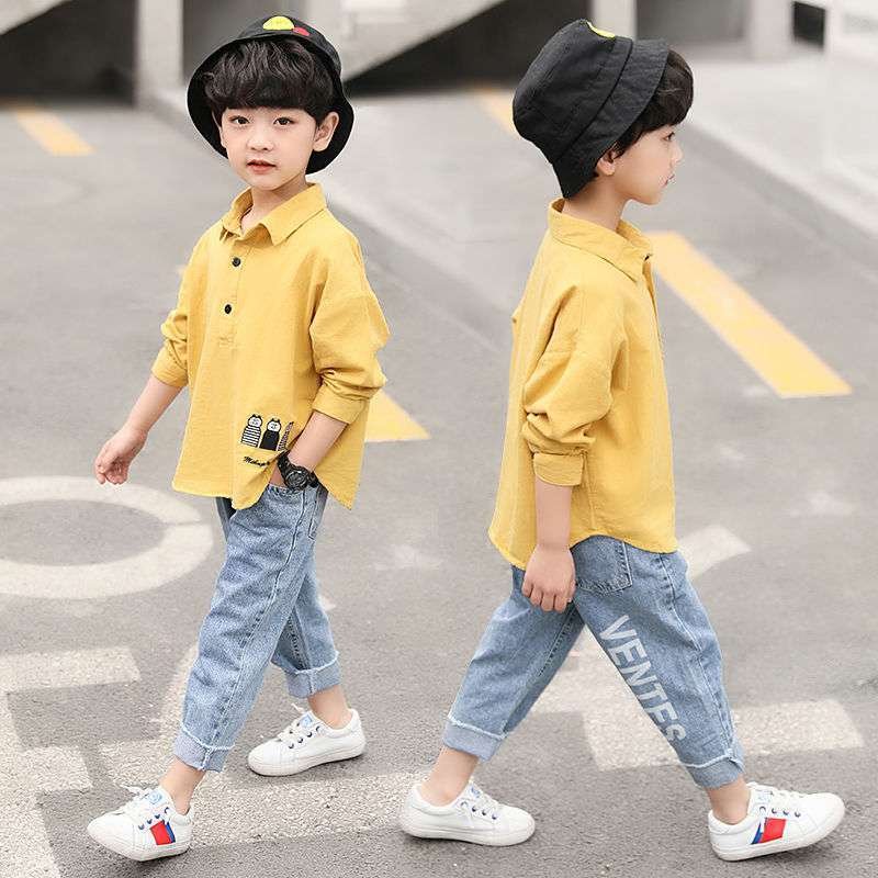 Children's Wear Boys Denim Pants Trend New Spring Fashion - Image 3