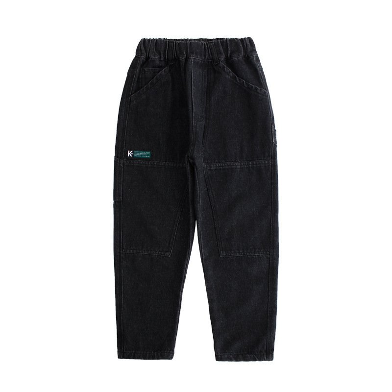 Daddy Children's Jeans Loose Trousers Winter - Image 2