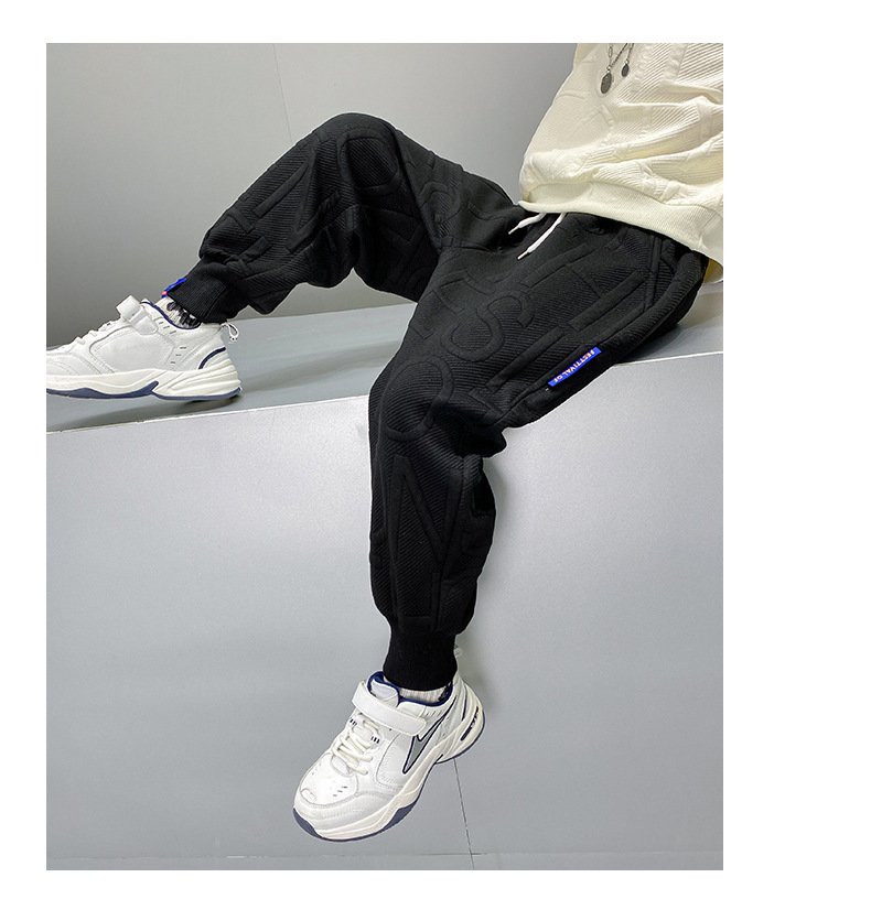 Fashionable New Buckle Boy Casual Pants Sports - Image 8