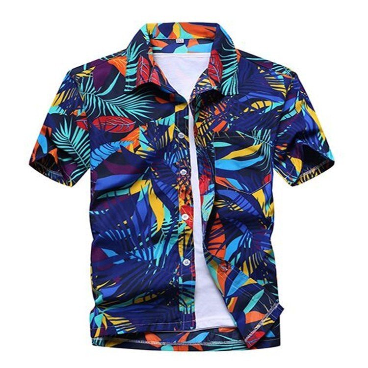 Men's Fashion Casual Short Sleeve - Image 5