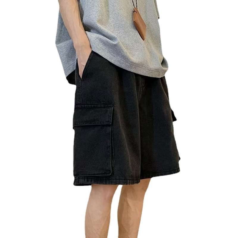 Fashion Work Clothes Denim Shorts For Men - Image 5