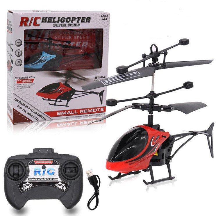 Two-way remote control helicopter with lights - Image 2