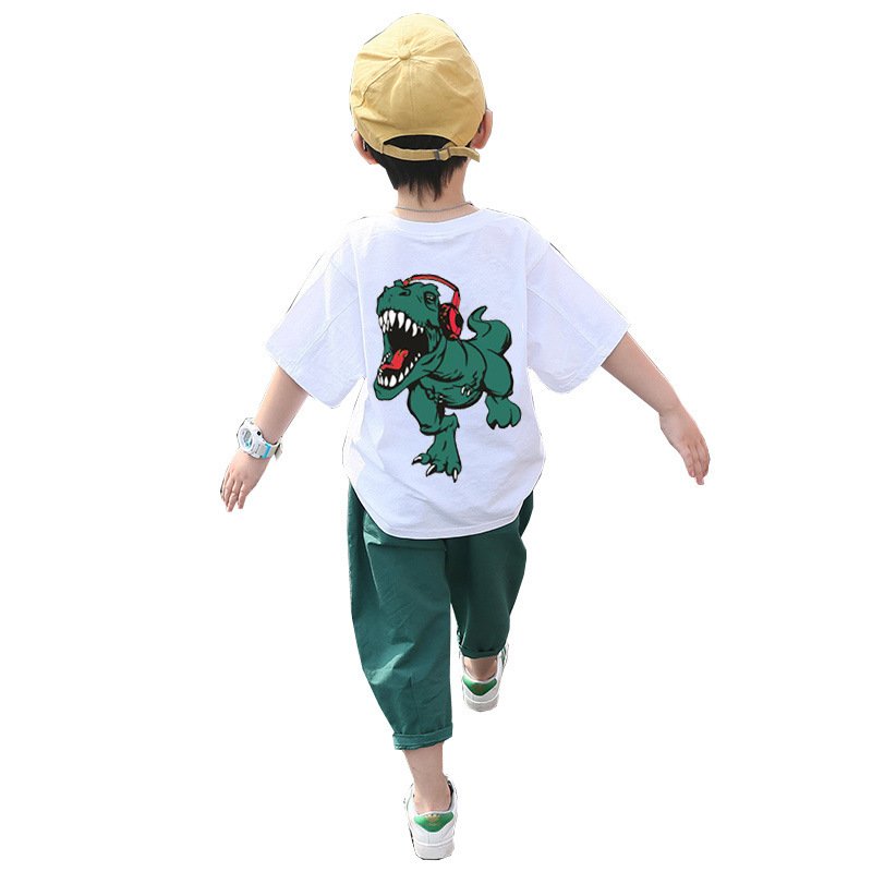 Children's Clothing Boys Summer Suits Western-style Clothes Boys Summer Handsome Short Sleeves - Image 2