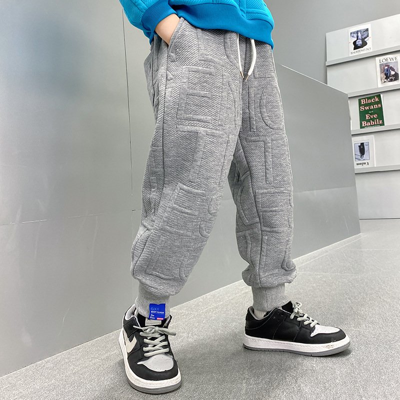 Fashionable New Buckle Boy Casual Pants Sports - Image 3
