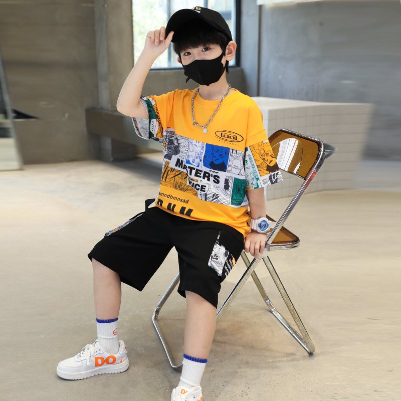 Boy's Cool And Handsome Short Sleeve Suit - Image 5