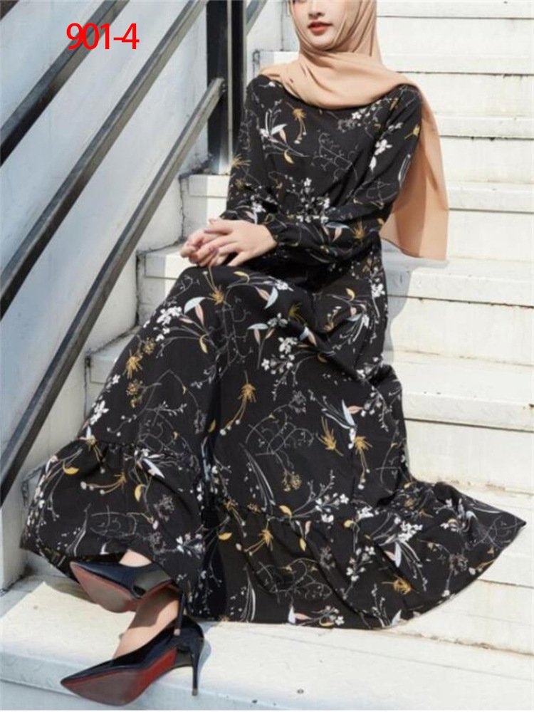 Women's Figure-flattering Floral A-line Skirt - Image 5