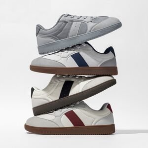 Wide Toe Retro German Training Shoes Men's Shoes