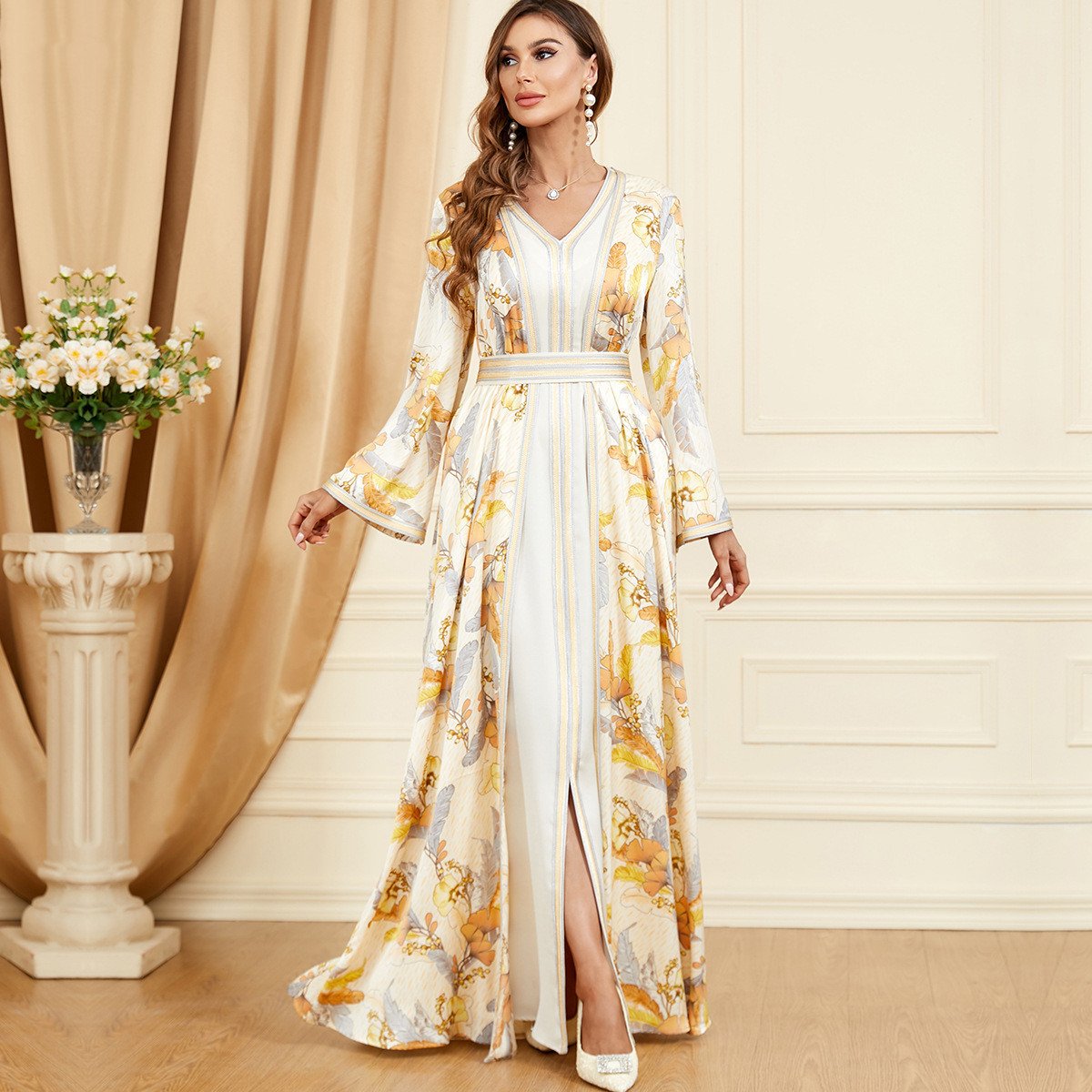 Women's Temperament Fashion Splicing Dresses Two-piece - Image 3