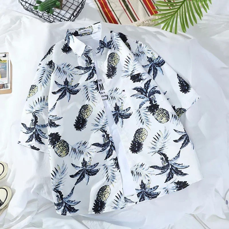 New Printed Shirt Short Sleeve Men - Image 8