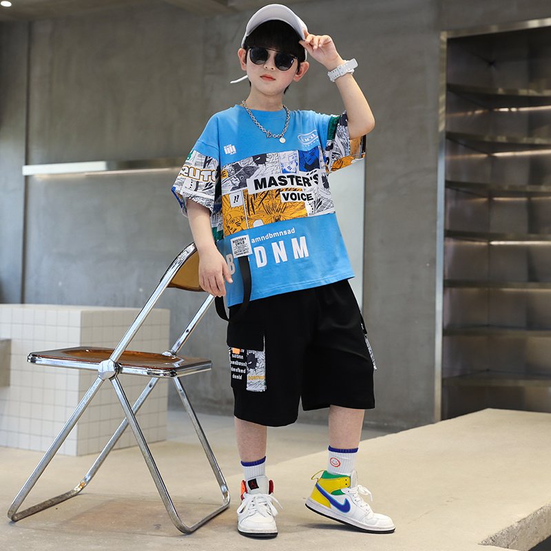 Boy's Cool And Handsome Short Sleeve Suit - Image 6