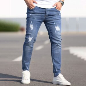 Men's Casual Versatile Ripped Denim Pants