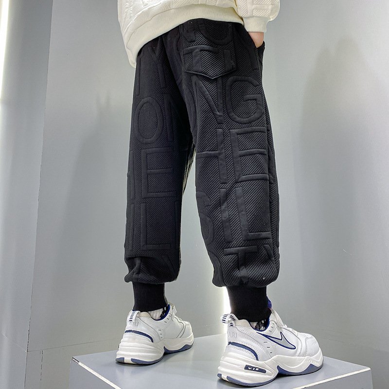 Fashionable New Buckle Boy Casual Pants Sports - Image 4