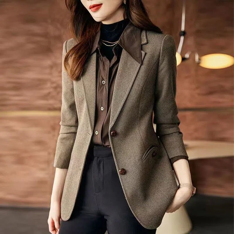 Fashion Personality Woolen Blazer Women - Image 6